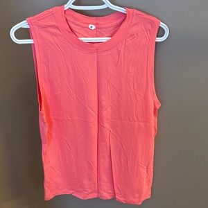 Lululemon All Yours Tank - Coral Pink Sz 6